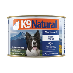 K9 Natural - Dog Beef Feast Can