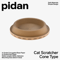 pidan Cat Scratcher Board – Volcano Style