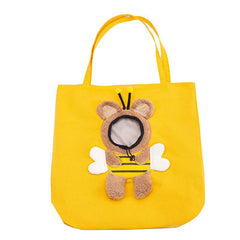 Pet Carrier Canvas Shoulder Carrying Bag