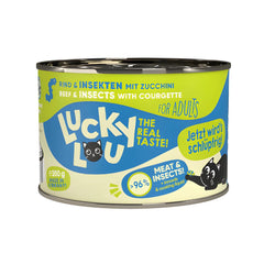 Lucky Lou - Beef & Insects with courgette