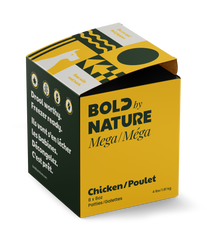 Bold by Nature - Mega Dog Chicken Patties