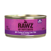 RAWZ Cat 96% Turkey and Turkey Liver Pate 155g