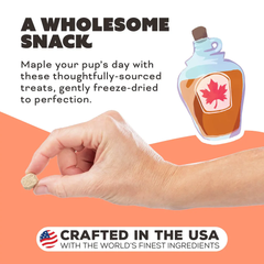 Primal Dog Freeze Dried Treats You Maple My Day Pork & Maple with Goat Milk