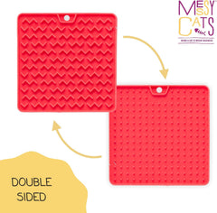 Messy Cats - Silicone Reversible Interactive Feeding Mat