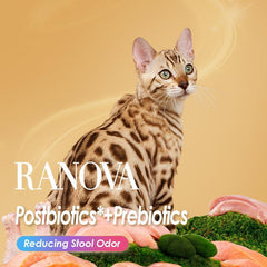 RANOVA - Freeze Dried Cat Food Chicken Postbiotics + Prebiotics