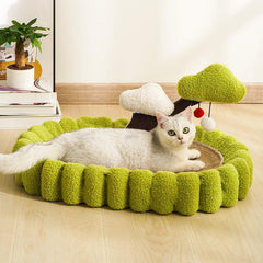 Cat Potted Plant Sisal Scratcher Bed