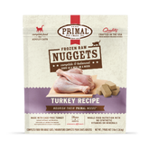 Primal Cat Frozen Raw Turkey Nuggets