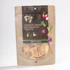 Pi Pet - Freeze-Dried Pear & Duck Twists 42g