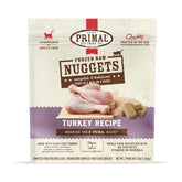 Primal Cat Frozen Raw Turkey Nuggets