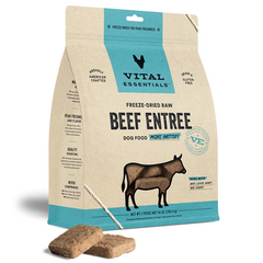 Vital Essentials - Dog Freeze-Dried Beef Entree Mini Patties