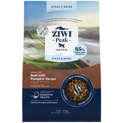 ZIWI Peak Dog Steam-Dried Beef with Pumpkin