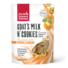 The Honest Kitchen Dog Goat's Milk N' Cookies with Pumpkin & Cinnamon 8oz