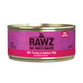 RAWZ Cat 96% Turkey and Salmon Pate 155g
