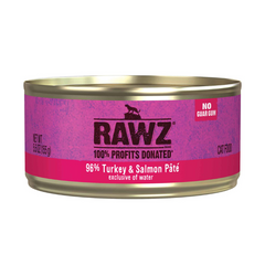 RAWZ Cat 96% Turkey and Salmon Pate 155g