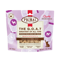Primal Cat Freeze Dried Treats The G.O.A.T. Chicken & Goat Milk