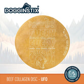 DOGGINSTIX Beef Collagen UFO