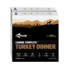 Iron Will Raw - Canine Complete Turkey & Beef Dinner