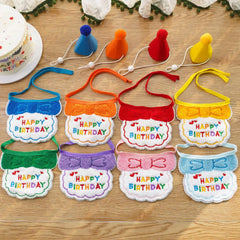 Pet Birthday Bandana Scarf