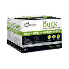 Iron Will Raw - Basic Duck Single Protein