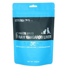FDA Freeze Dry Australia - Freeze Dried Kangaroo Liver 100g