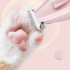 Electric Pet Paw Trimmer with LED Light & Battery Indicator
