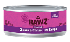 RAWZ Cat Shredded Chicken and Chicken Liver 5.5oz