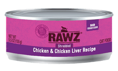 RAWZ Cat Shredded Chicken and Chicken Liver 5.5oz