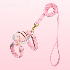 Pet Harness Plush Bee with Leash