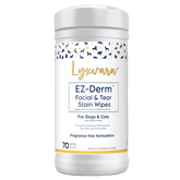 Swedencare - Lyxvara EZ-Derm Facial & Tear Stain Wipes 60ct