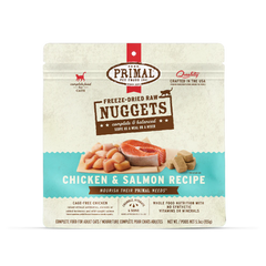 Primal Cat Freeze Dried Chicken & Salmon Nuggets