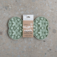 Dexypaws - Enrichment Snuffle Mat Bone Sage Green