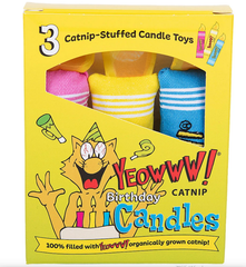 Yeowww! - Catnip - Toy - Birthday Candles
