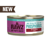 RAWZ Cat Lower Phosphorous Beef Pate 5.5oz