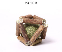 Silvervine Polygon Catnip Toy