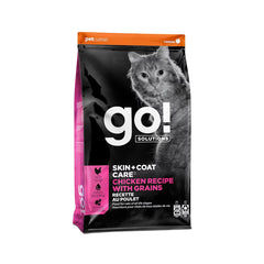 Go! Solutions Cat Skin + Coat Care Chicken with Grains