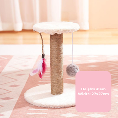 Plush Cat Scratcher for Kittens