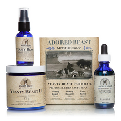 ADORED BEAST - Yeasty Beast Protocol for Dogs - 3 product kit