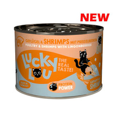 Lucky Lou - Poultry & Shrimps with lingonberries  200g