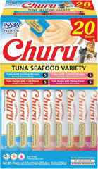INABA Churu Puree Tuna Seafood Variety Box