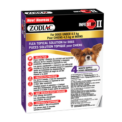 Zodiac Infestop II Topical Dogs under 4.5kg