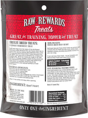 Northwest Naturals - Freeze Dried Beef Hearts Treats 3oz