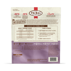 Primal Cat Frozen Raw Turkey Nuggets