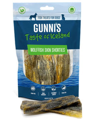 GUNNI'S PET Wolffish Skin Shorties 2.5oz