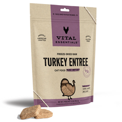 Vital Essentials - Cat Freeze-Dried Turkey Entree Mini Patties