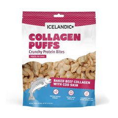 Icelandic+ Dog Beef Collagen Puffs with Cod Skin Treats