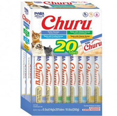 INABA Churu Puree Tuna Variety Box 20 Tubesx14g