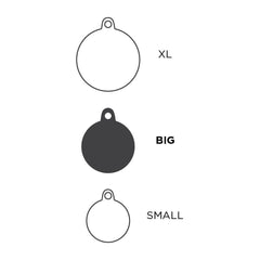 MyFamily - Basic Handmade Big Circle ID Tag