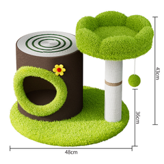 Mushroom Cat Tree Plush - 43cm F3