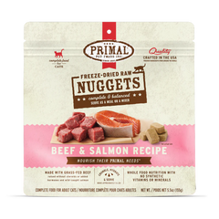 Primal Cat Freeze Dried Beef & Salmon Nuggets