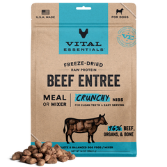 Vital Essentials - Dog Freeze-Dried Beef Entree Crunchy Nibs